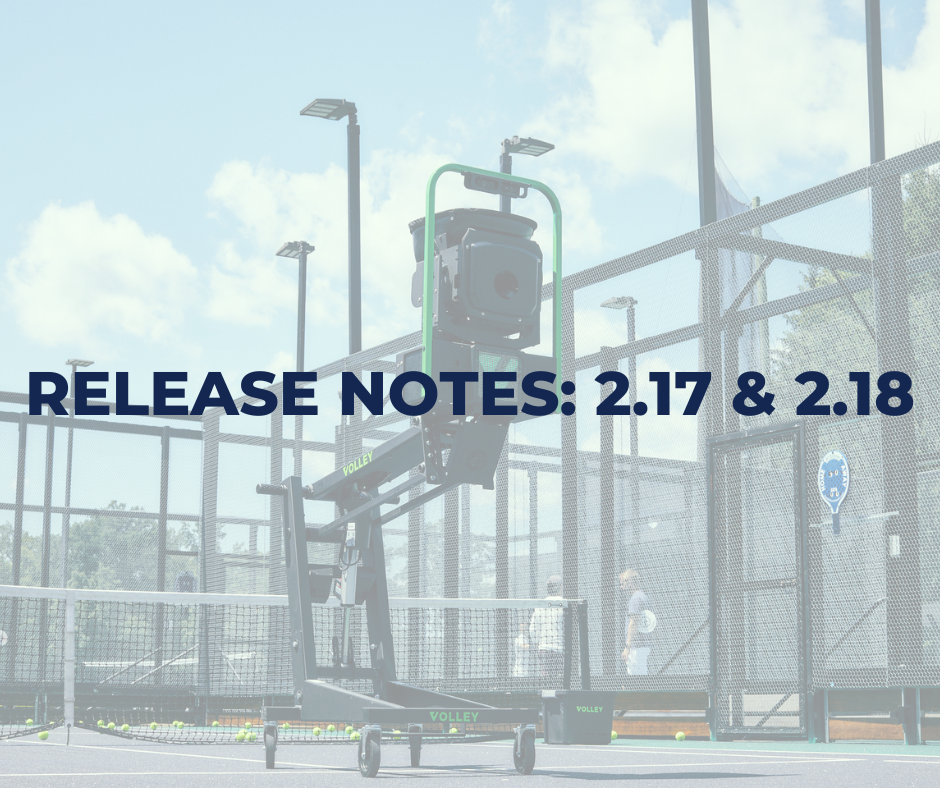 RELEASE NOTES 2.17 2.18
