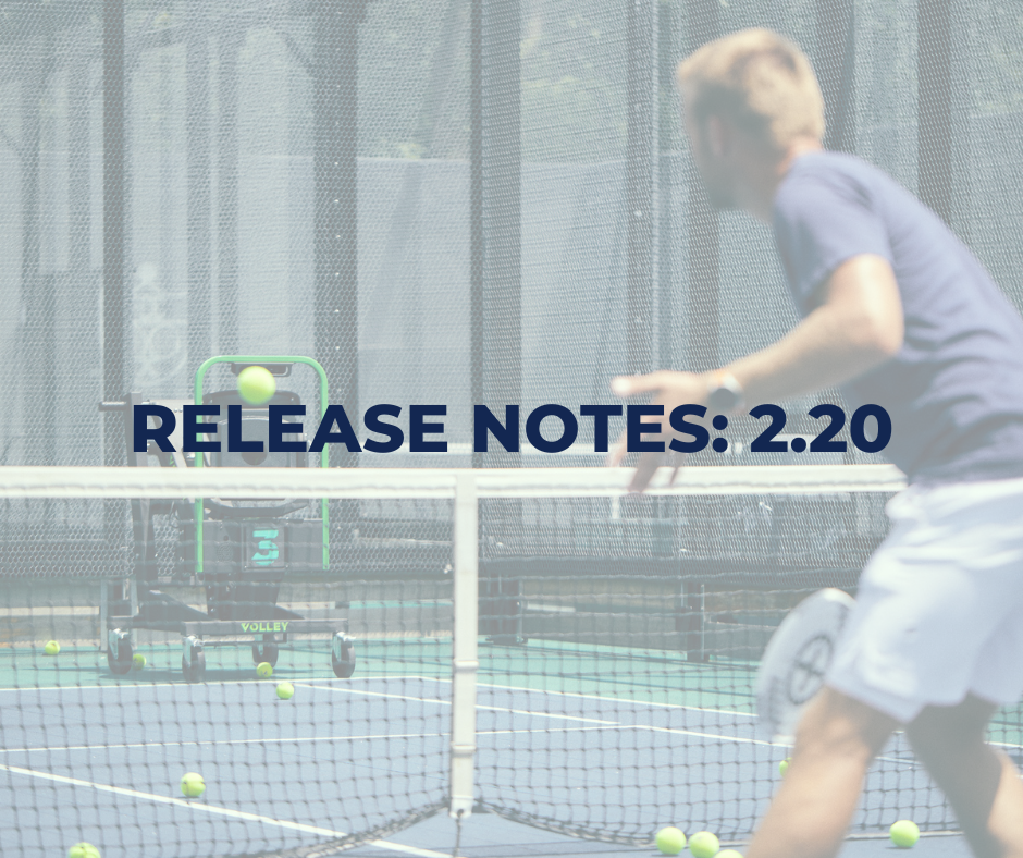 RELEASE NOTES 2.20